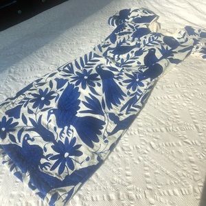 Hand embroidered dress